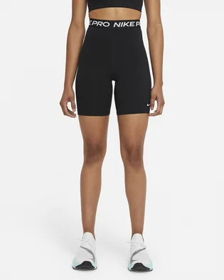 Шорты женские Nike Pro 365 Women'S High-Rise 7 Shorts Black DA0481-011