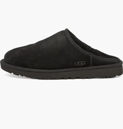 Тапочки мужские UGG Classic Slip-On Slippers Black 1129290-BLK