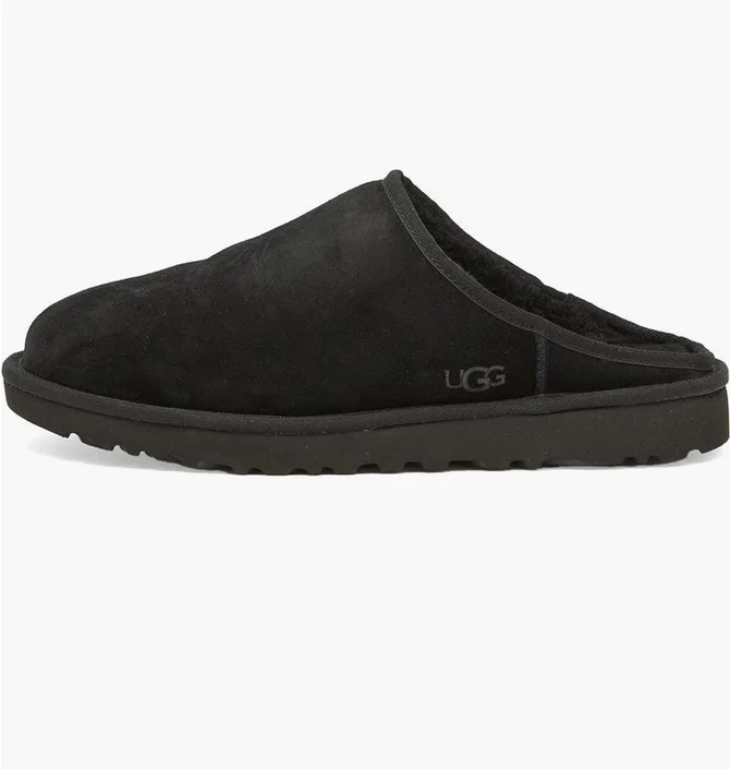 Тапочки мужские UGG Classic Slip-On Slippers Black 1129290-BLK