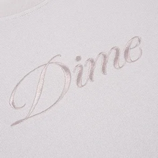 Свитшот унисекс Dime Cursive Logo Grey DIMESP24D213CEM