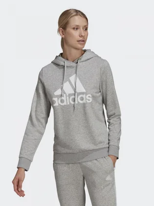 Худі жіноче Adidas Essentials Relaxed Logo Sportswear Grey HD1799