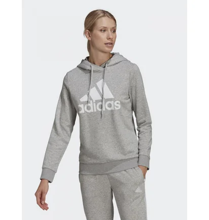 Худи женское Adidas Essentials Relaxed Logo Sportswear Grey HD1799