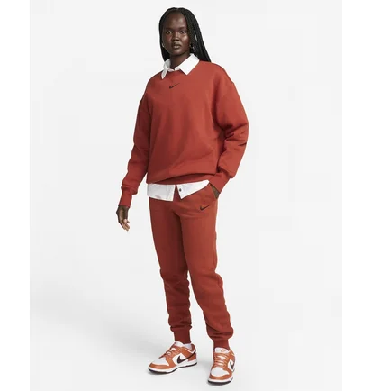 Штани жіночі Nike Sportswear Phoenix Fleece High-Waisted Joggers Orange DQ5688-832