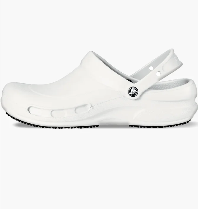Тапочки унисекс CROCS Bistro Work Clog White 10075-100