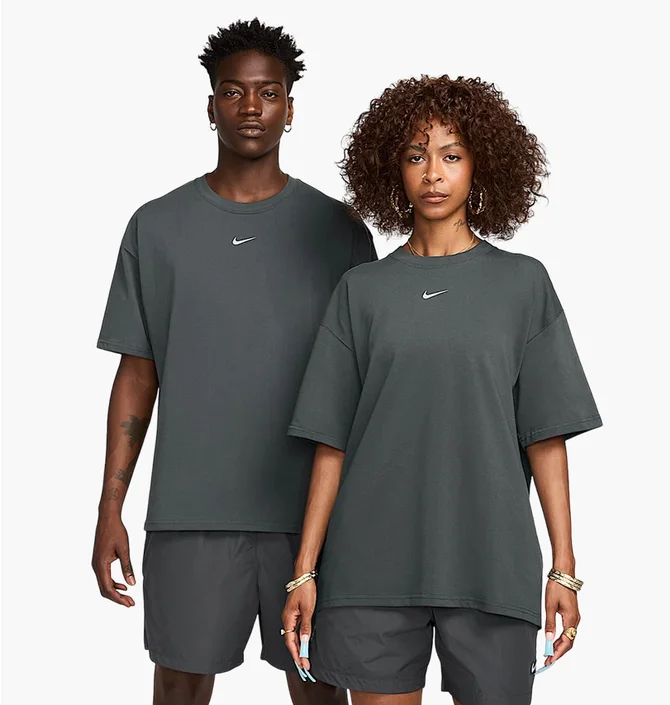 Футболка унисекс Nike Nocta Nrg Big Body Cs Grey FN7663-060
