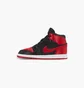 Кросівки дитячі Air Jordan 1 Retro High Og Satin Bred Black/Red FD5304-061