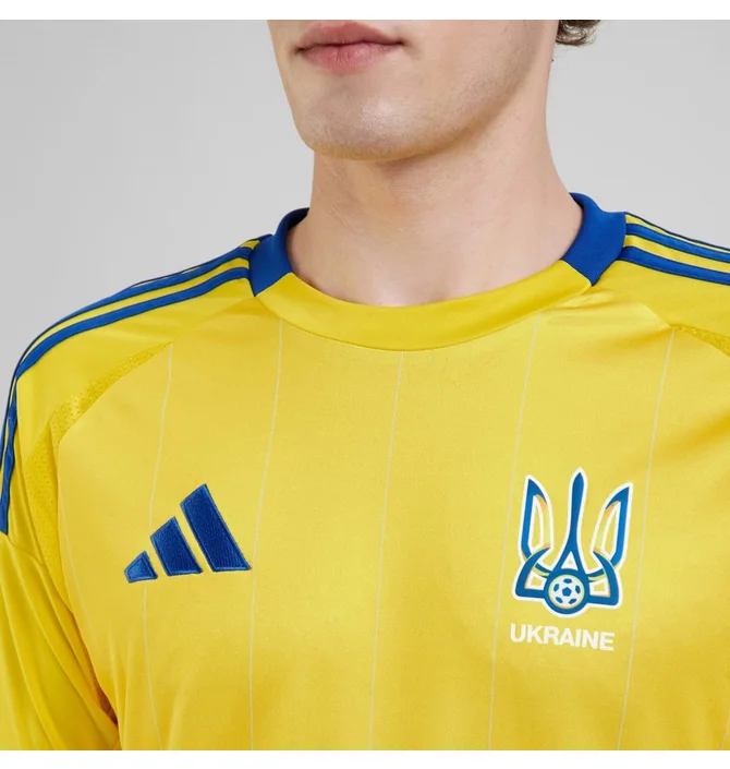 ᐉ Футболка мужская Adidas Ukraine 24 Performance Yellow IK2251