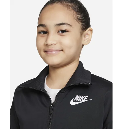Спортивный костюм детский Nike Big Kids (Girls) High-Waisted Tracksuit Black Dd6302-010