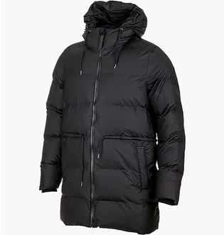 Парка унісекс Rains Jackets Black 1537-BLACK