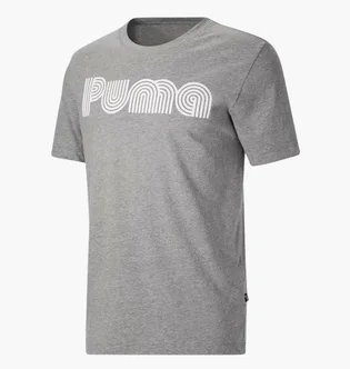 Футболка чоловіча Puma Graphic Tee Grey 678786-03