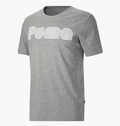 Футболка мужская Puma Graphic Tee Grey 678786-03