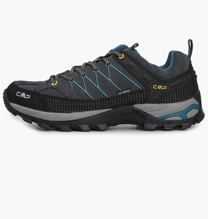 Кроссовки мужские Cmp Rigel Low Trekking Shoes Wp Black 3Q13247-65Um
