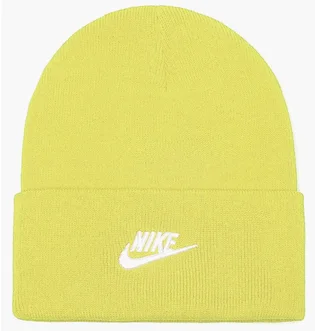 Шапка унисекс Nike U Peak Beanie Tc Fut L Yellow FB6528-331