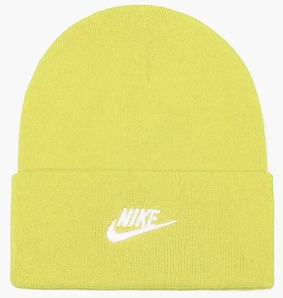 Шапка унісекс Nike U Peak Beanie Tc Fut L Yellow FB6528-331