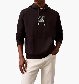 Худи мужское Calvin Klein Hoodie Black 40EM842-001