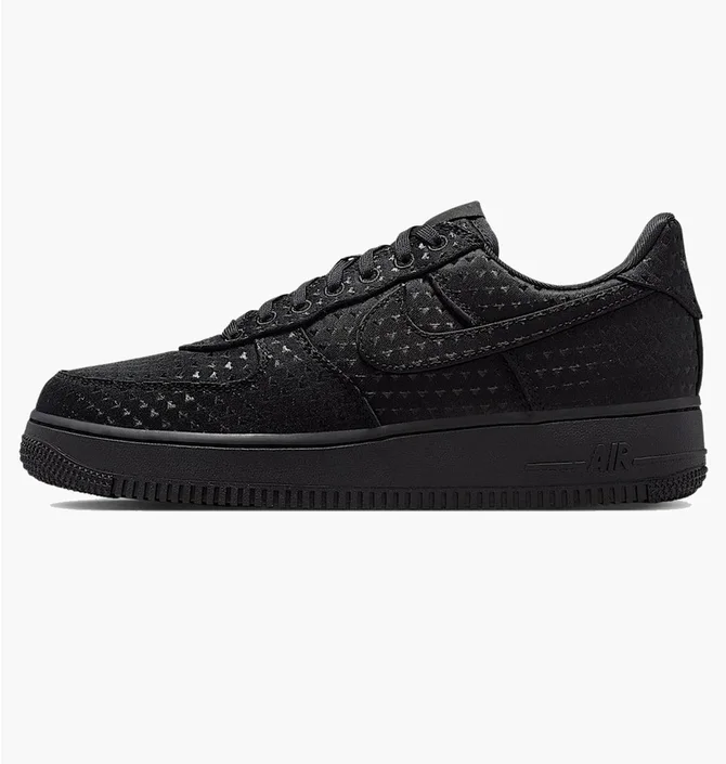 Кроссовки женские Nike Air Force 1 07 S E ValentineS Day WomenS Shoes Black IQ9965-001
