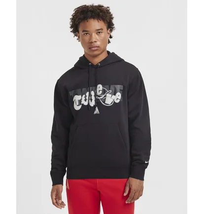 Худі чоловіче Nike Ja Fleece Basketball Hoodie Black FZ1038-010