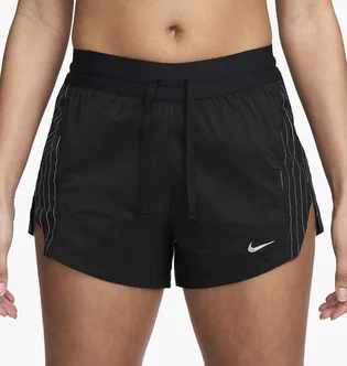 Шорты женские Nike W Rd Rflctv Mr 3In Br Shrt Black FN2715-010