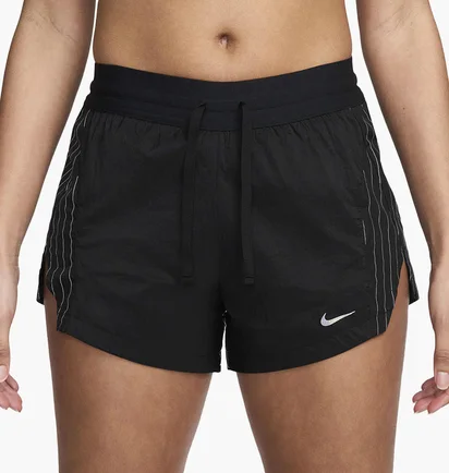 Шорты женские Nike W Rd Rflctv Mr 3In Br Shrt Black FN2715-010
