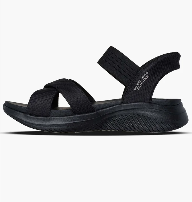 Сандали женские Skechers Slip-Ins: Ultra Flex 3.0 - Never Better Black 119975-BBK
