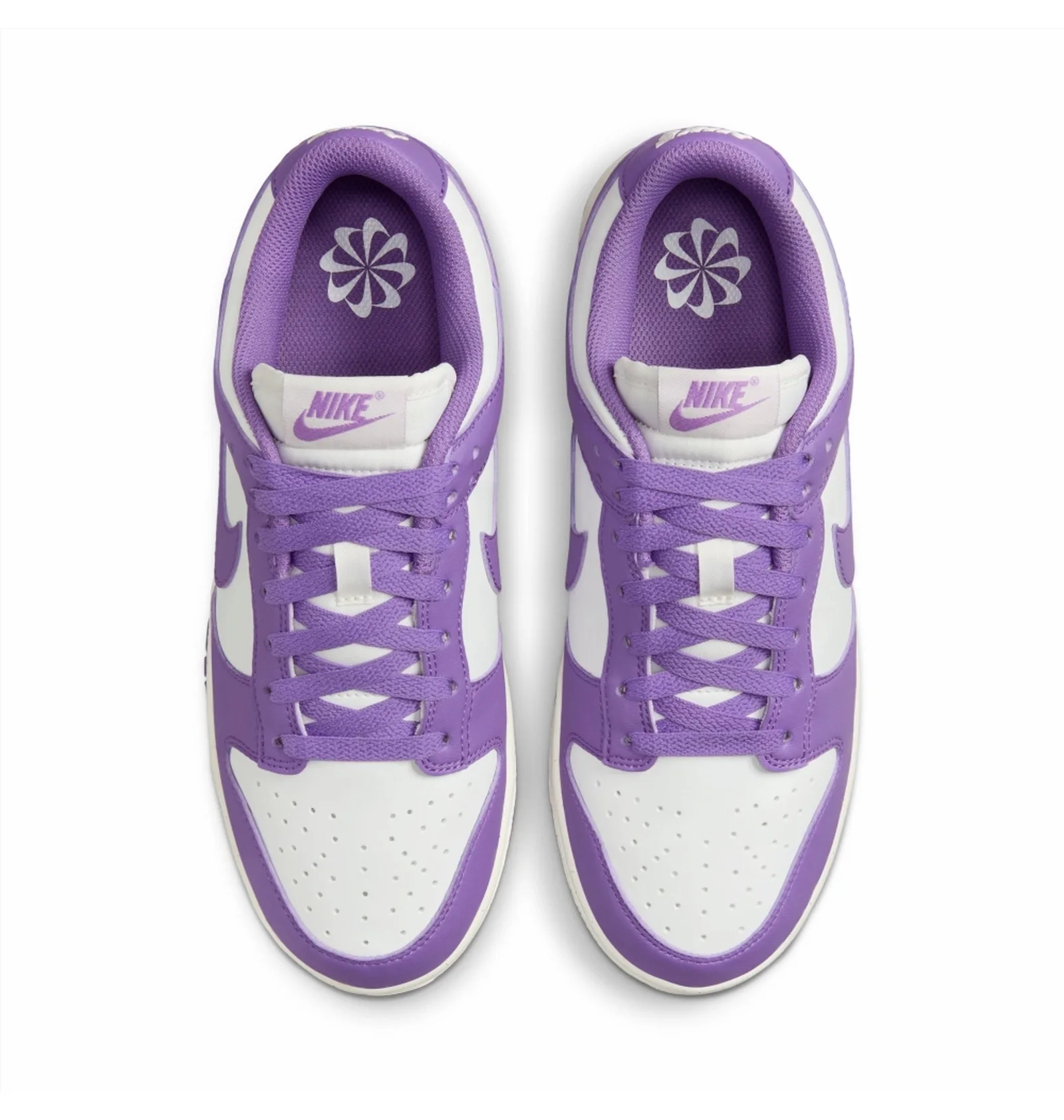 Nike Dunk Low ホワイト/パープル ᐉ Кросівки жіночі Nike Dunk Low Next Nature Violet/White DD1873
