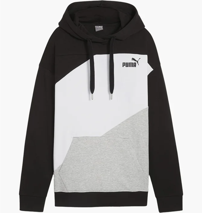 Худи женское Puma Power Black/Grey 677893-01