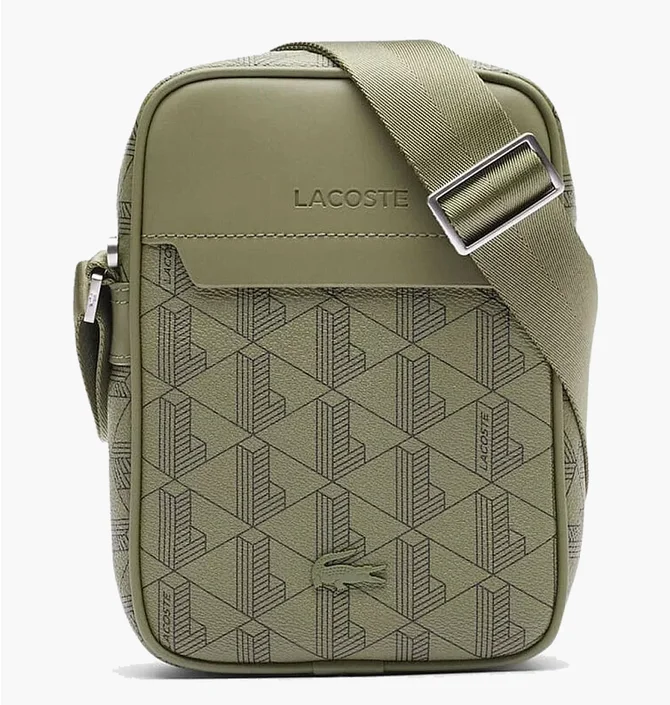 Сумка жіноча Lacoste Monogram Olive NH4778BG