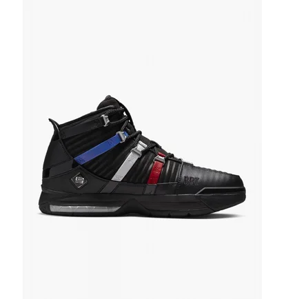 Кросівки чоловічі Nike Zoom Lebron Iii Barbershop Black Do9354-001