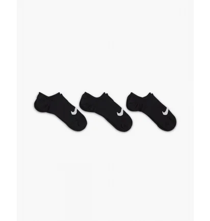 Шкарпетки жіночі Nike U Nk Everyday Plus Ltwt Footie Black (3 пари) SX5277-011