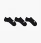 Шкарпетки жіночі Nike U Nk Everyday Plus Ltwt Footie Black (3 пари) SX5277-011