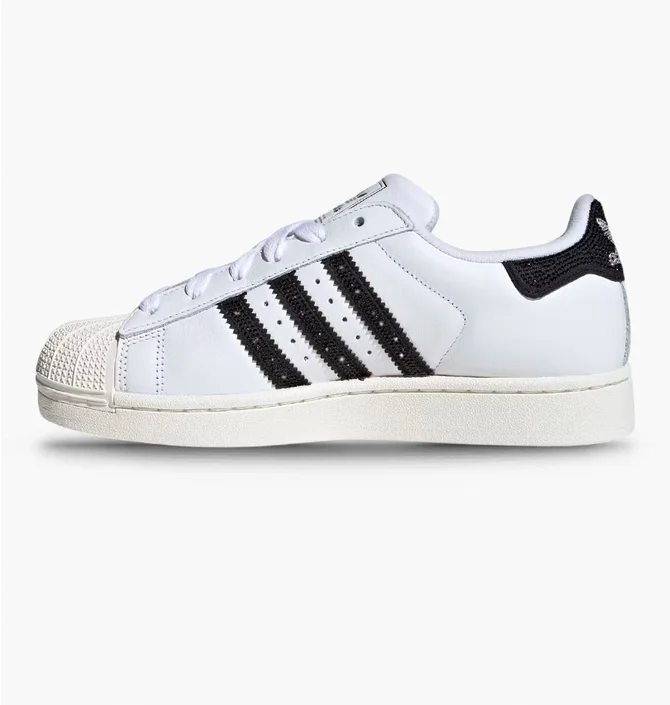 Кроссовки женские Adidas Superstar Ii White/Black HQ2285