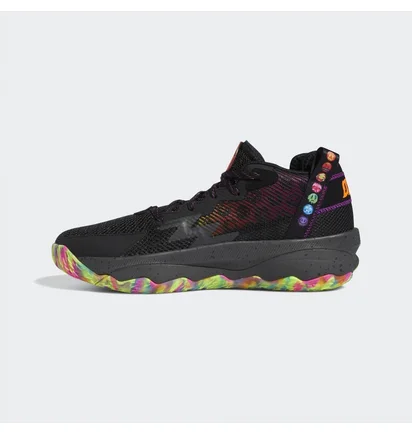 Кросівки унісекс Adidas Dame 8 Big Mood Basketball Shoes Black Gw4336