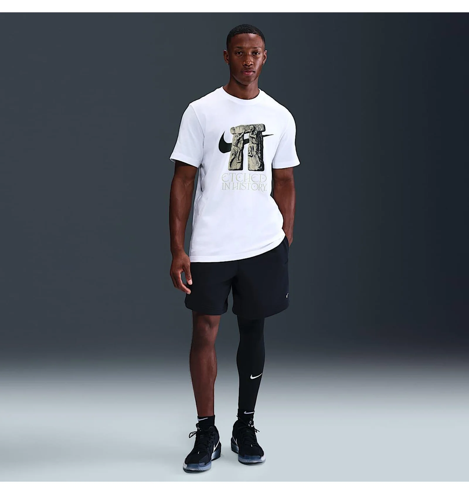 ᐉ Футболка мужская Nike Etched Tee White HV1699-100 - купить в