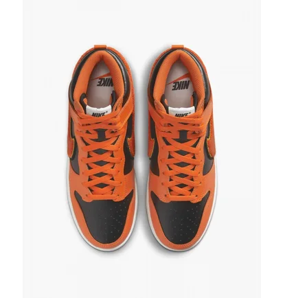 Кросівки чоловічі Nike Dunk High University Orange/Black DR8805-002