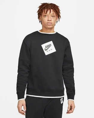 Світшот чоловічий Nike Jumpman Classics Black CV2370-010