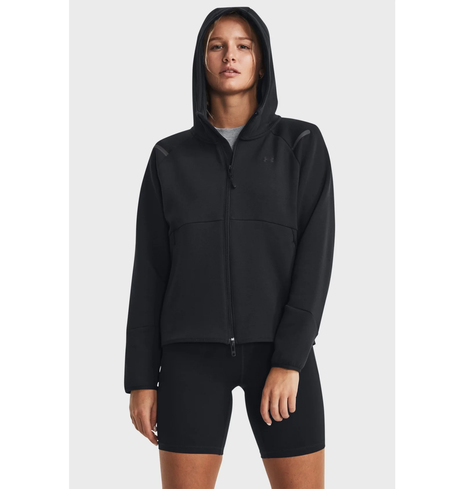 ᐉ Толстовка женская Under Armour Unstoppable Flc Fz Black 1379842