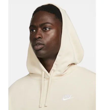 Худі жіноче Nike Sportswear Club Fleece WomenS Pullover Hoodie Beige DQ5793-126