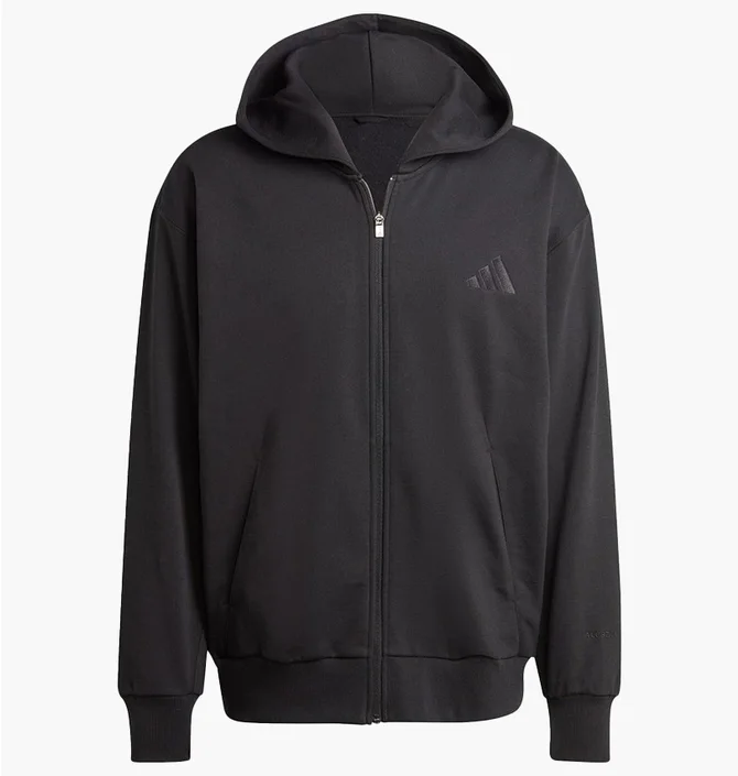 Толстовка чоловіча Adidas All Szn Fleece Full-Zip Black IX1249