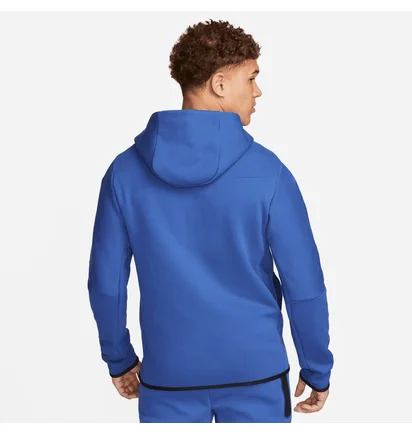Толстовка чоловіча Nike Tech Fleece Hoodie Blue FJ5334-480