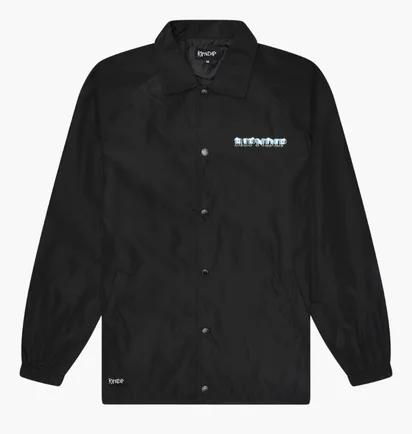 Куртка чоловіча RipNDip Afterlife Coaches Black RNDSPR25103