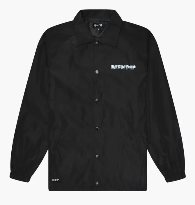 Куртка чоловіча RipNDip Afterlife Coaches Black RNDSPR25103