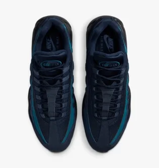 Кросівки чоловічі Nike Air Max 95 Black/Blue HQ3825-001