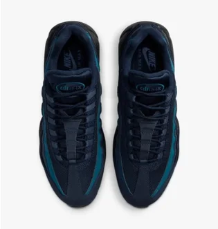 Кроссовки мужские Nike Air Max 95 Black/Blue HQ3825-001