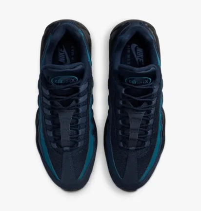 Кросівки чоловічі Nike Air Max 95 Black/Blue HQ3825-001