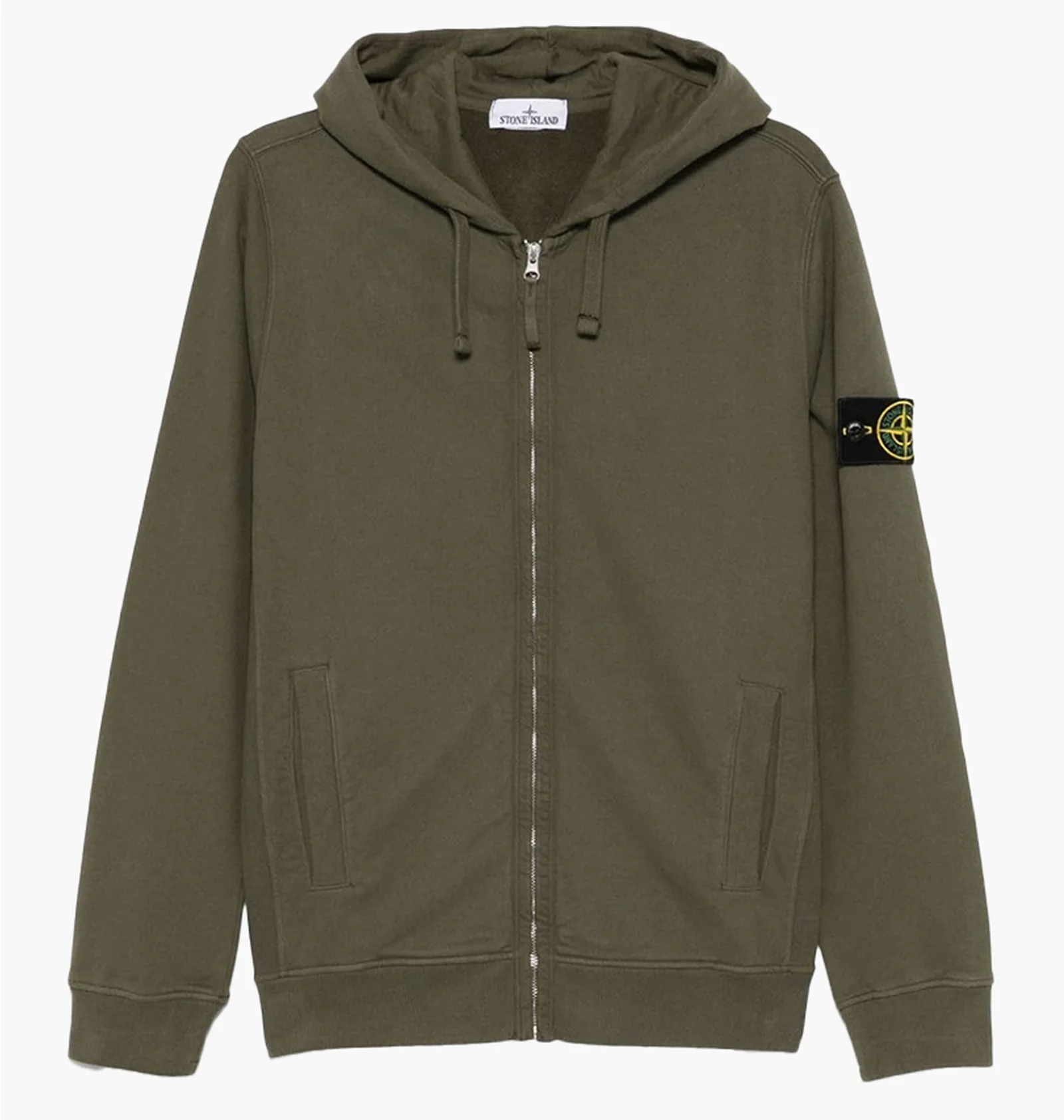 hisui.stone　4連 ᐉ Толстовка мужская Stone Island Zip-Up Sweatshirt Green