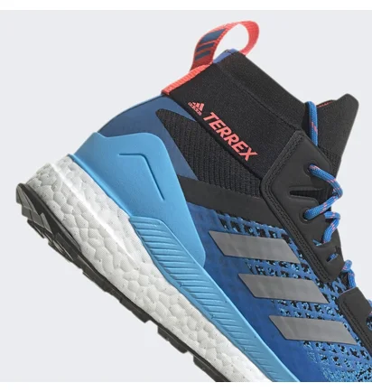 Кроссовки мужские Adidas Terrex Free Hiker Primeblue Hiking Shoes Black/Blue Gz0334