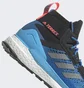 Кроссовки мужские Adidas Terrex Free Hiker Primeblue Hiking Shoes Black/Blue Gz0334