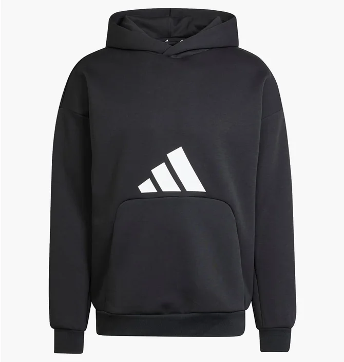 Худи мужское Adidas Future Icons 3 Bar Logo Black JI8769
