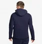 Толстовка чоловіча Nike Paris Saint-Germain 23/24 Nsw Tech Fleece Hoodie Fzwr Blue DV4827-498