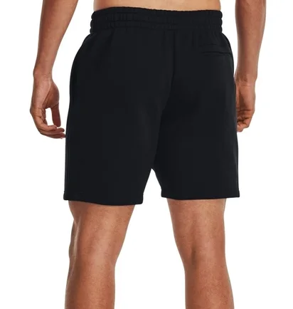 Шорты мужские Under Armour Shorts Essential Fleece Short Black 1380377-001